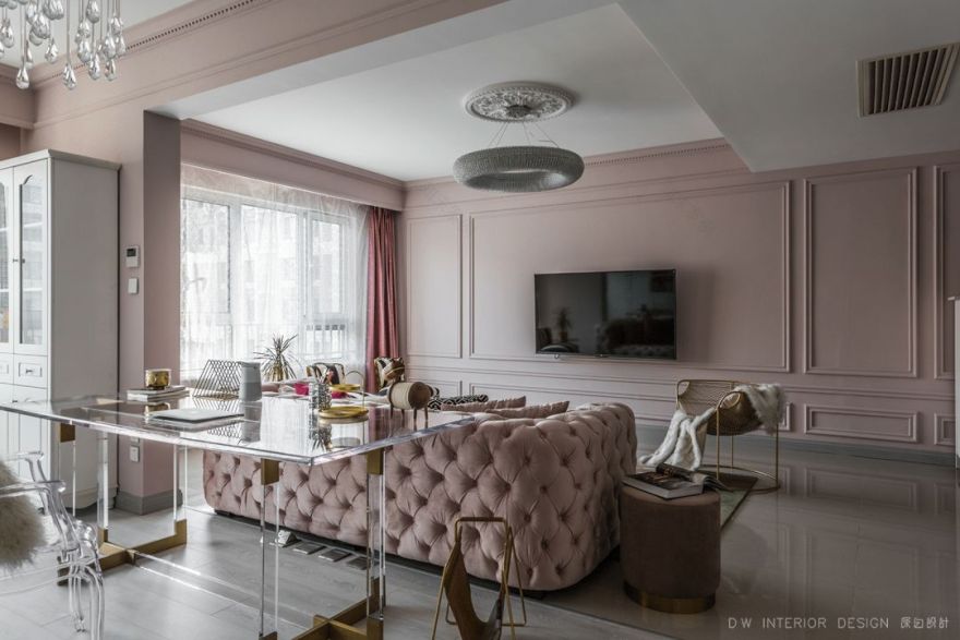 锦居 | 浪漫优雅的现代美式空间-23