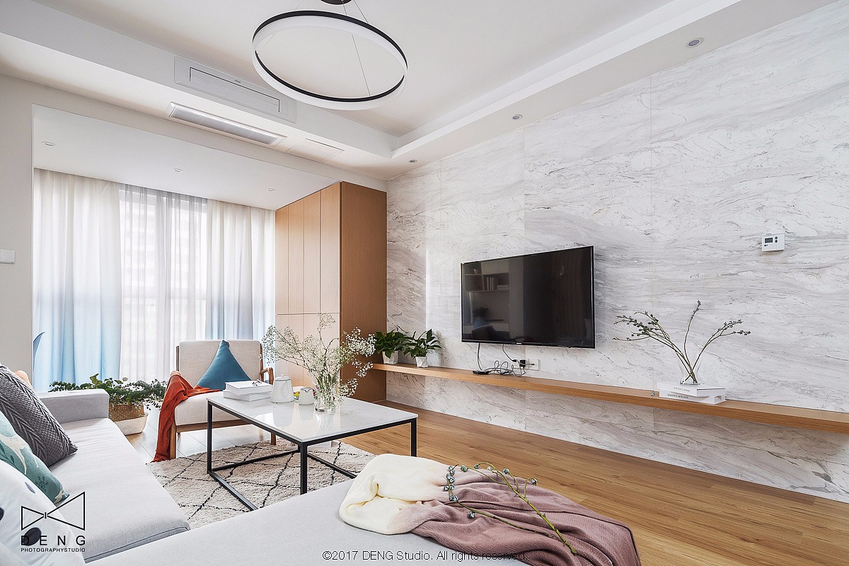 清新北欧风，河畔新世界——成都河畔新世界住宅  喜屋设计-7