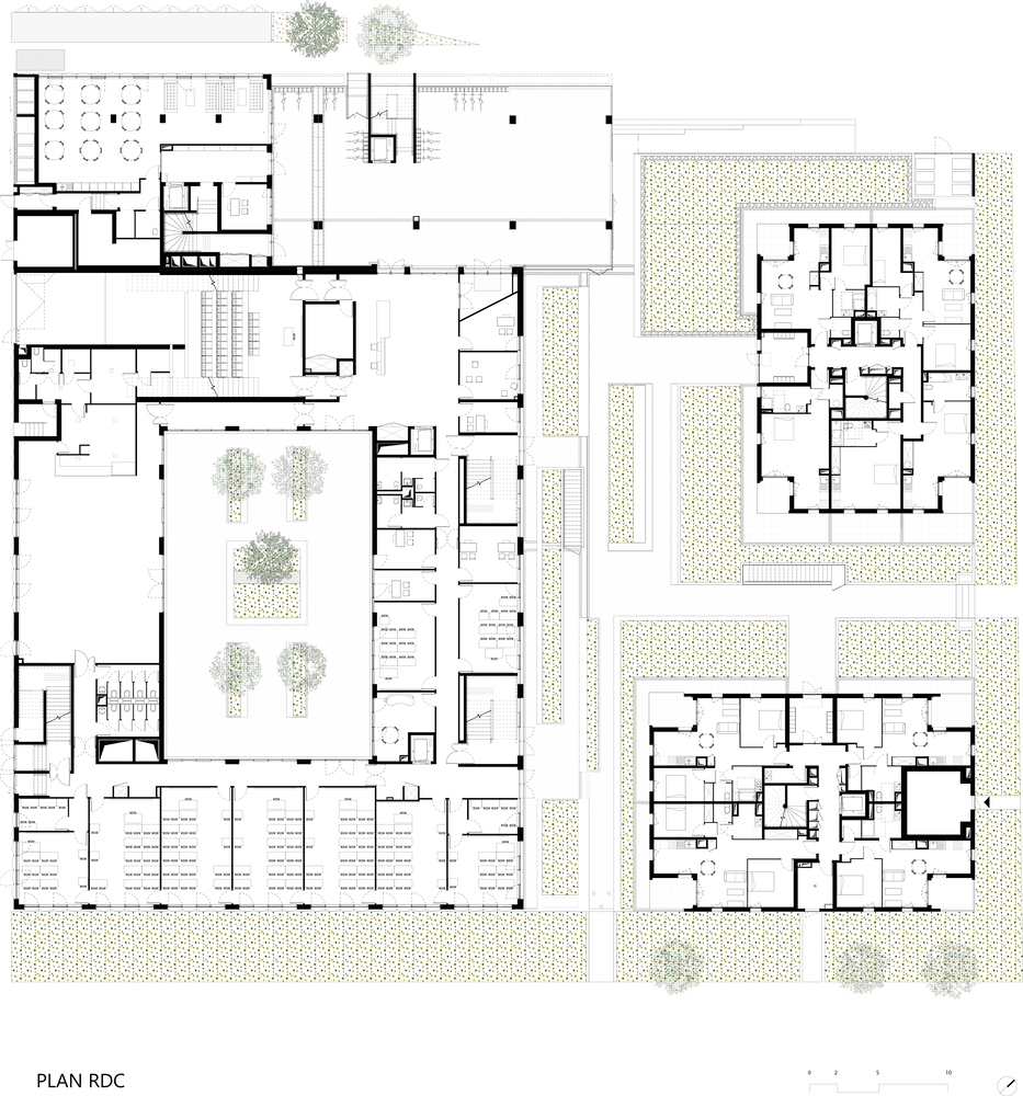 法国图卢兹 Campus Vidal & Forum des Arènes 建筑设计-15