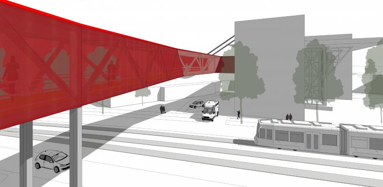 SCHOYERER ARCHITEKTEN_SYRA丨Brücke Städtisches Klinikum in Karlsruhe丨德国-2