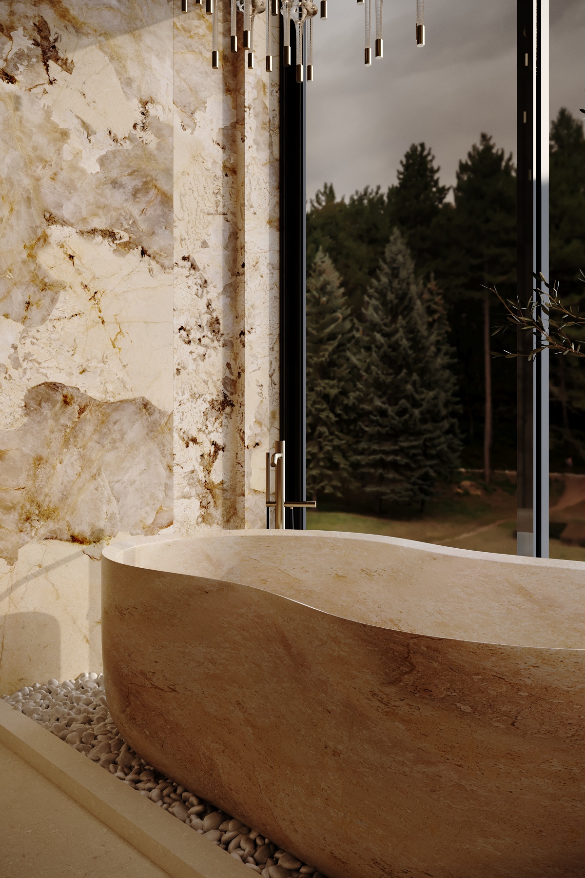Bathroom in the master bedroom 15.6 м2-6