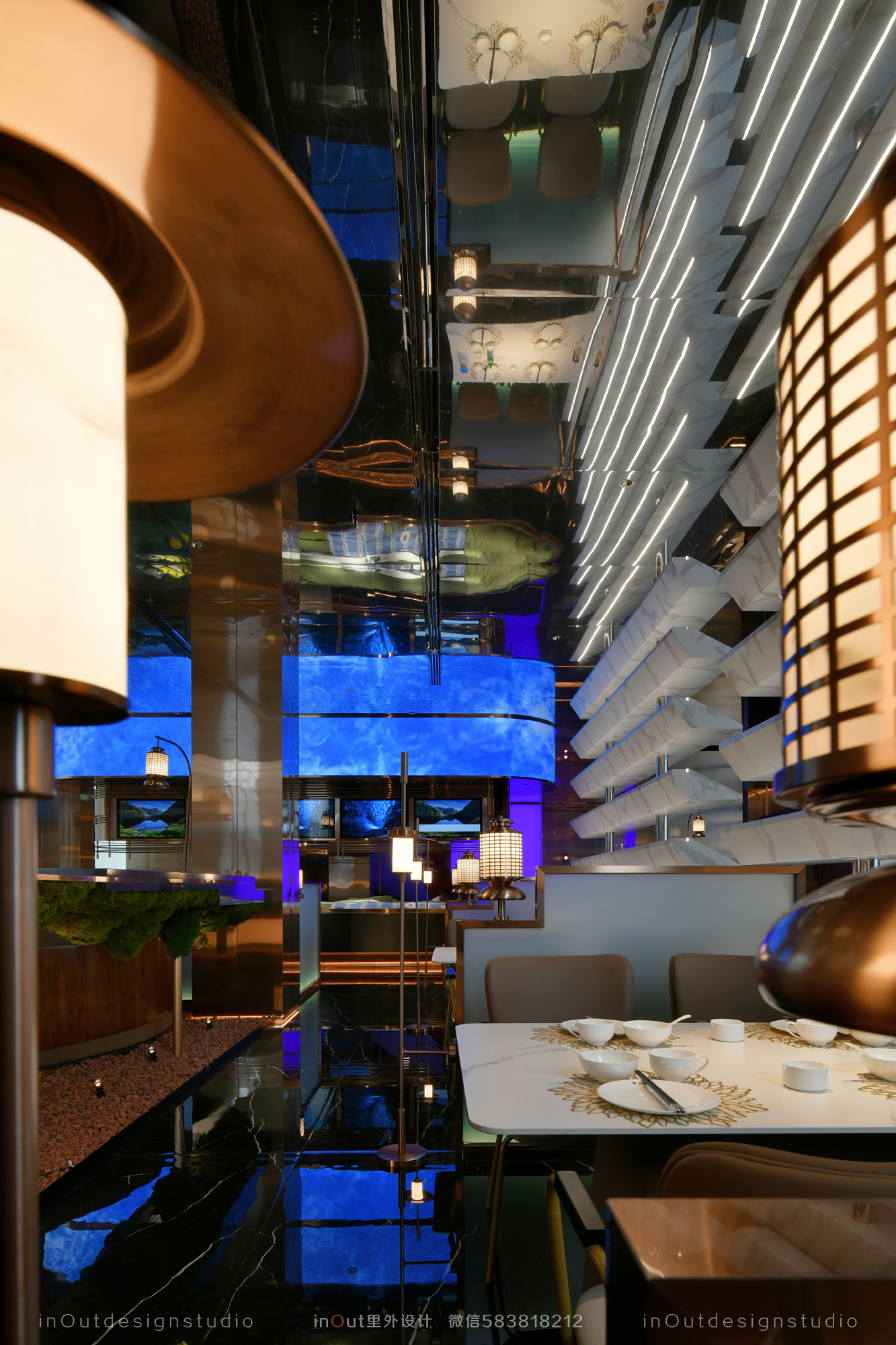 舟山海鲜餐厅设计丨中国太原丨inOut 里外设计-26