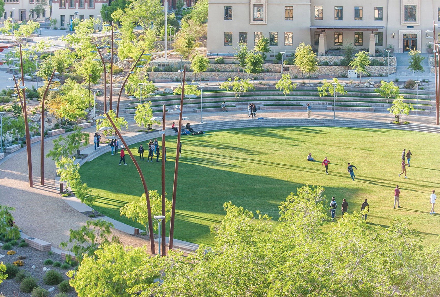 德克萨斯大学埃尔帕索分校改造丨美国埃尔帕索丨Ten Eyck Landscape Architects,Inc-36