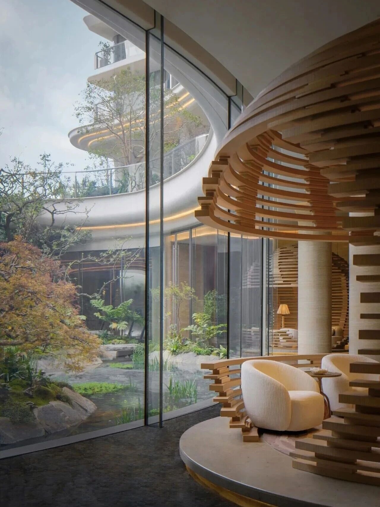 成都金融城贝宸S1顶奢大宅丨中国成都丨建筑设计line+建筑事务所,室内设计CCD,景观设计WTD纬图-0