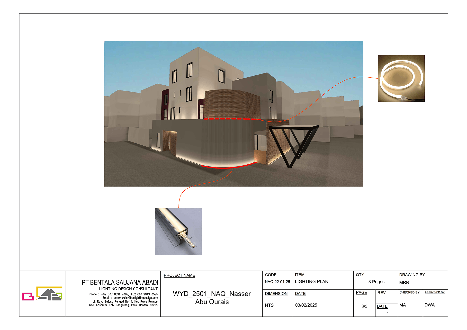 FACADE LIGHTING DESIGN, NAQ - KUWAIT-12