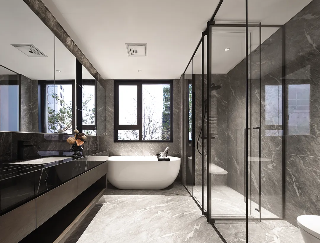 青岛半山云境 185㎡样板间丨中国青岛丨深圳共向设计,矩阵纵横-47