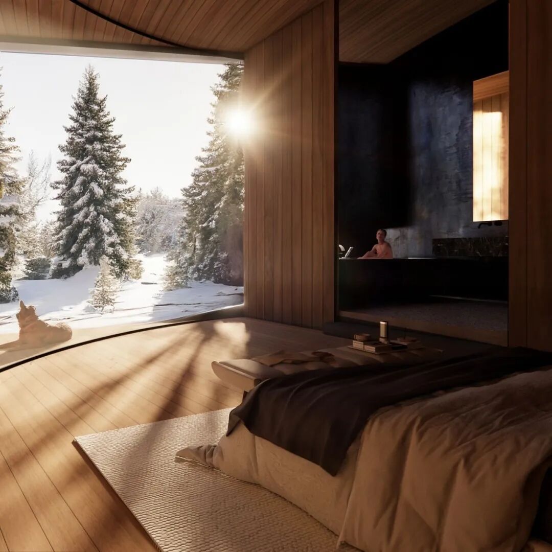 北海道之巅，与雪山共舞：这栋滑雪别墅重新定义了山居美学-27