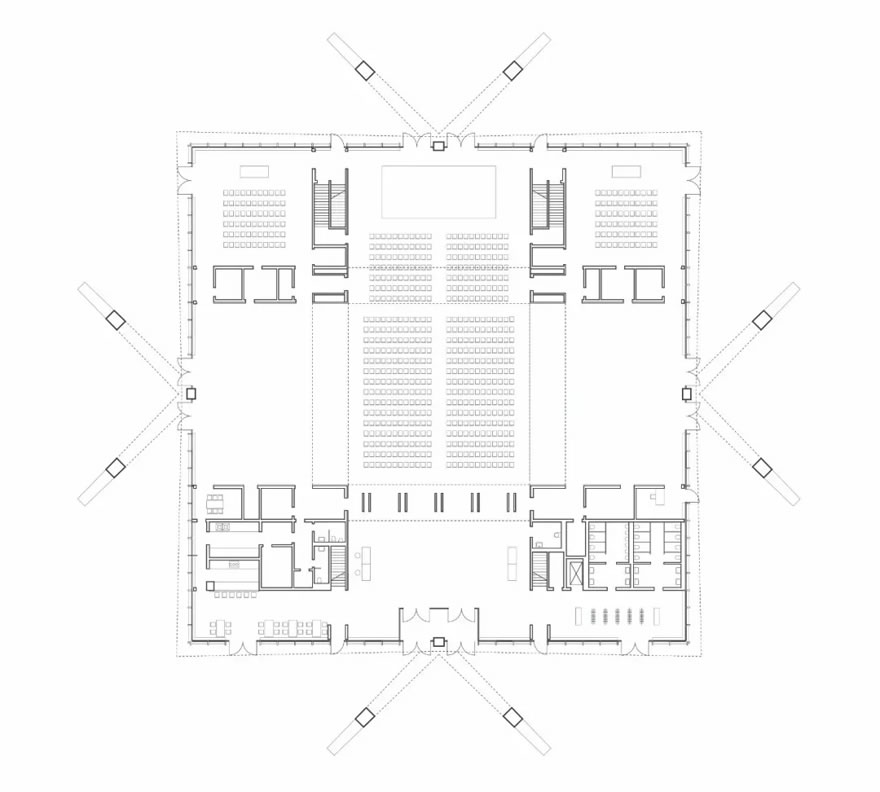 马格德堡马鞍形屋顶大厅修复，无柱空间再现金字招牌-84