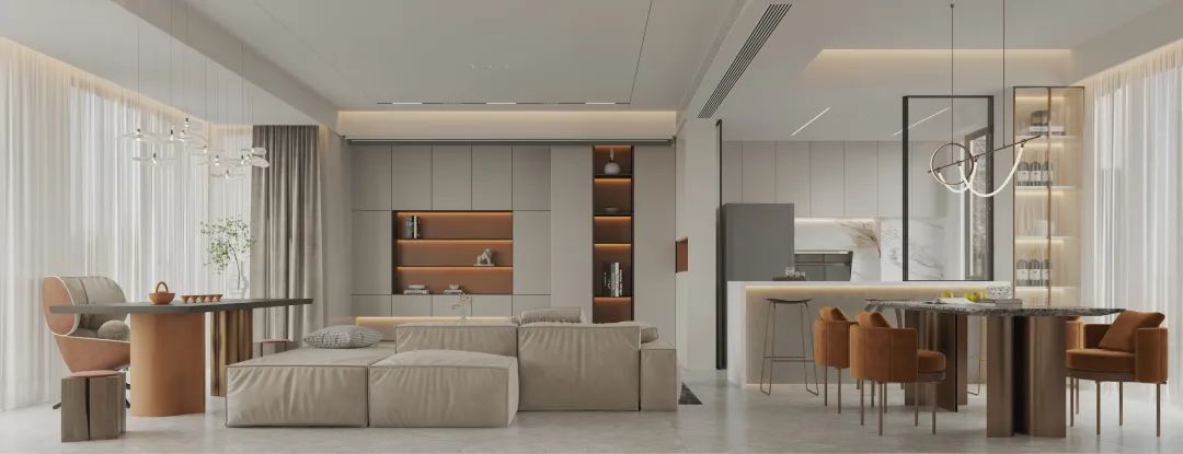 武汉 452㎡别墅设计丨中国武汉丨堂构设计-4