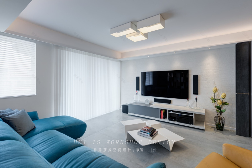 留白下的彩色空间 | 自然生机与现代简约的完美融合-3