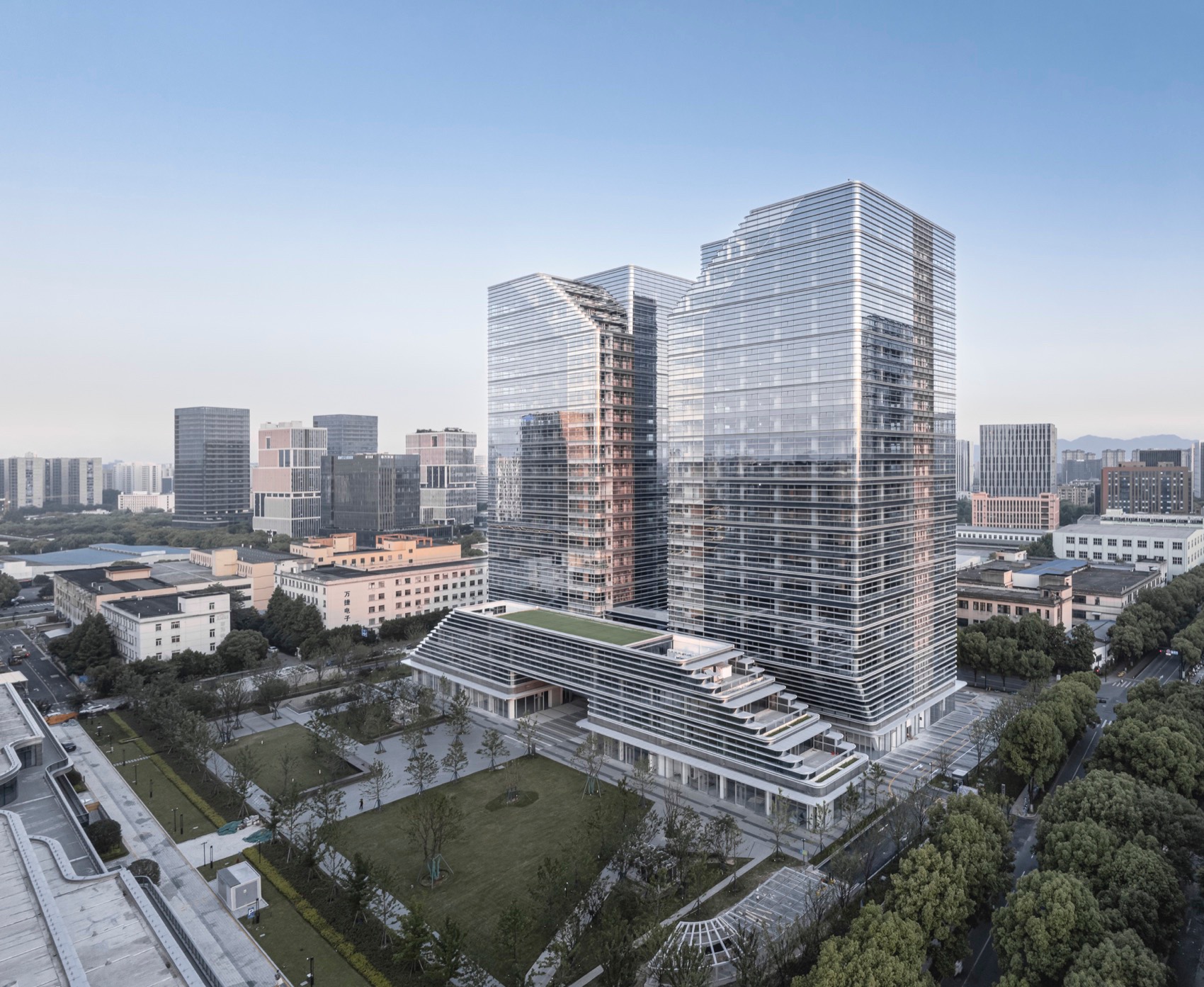 杭州绿峰中心丨中国杭州丨GLA建筑设计-6