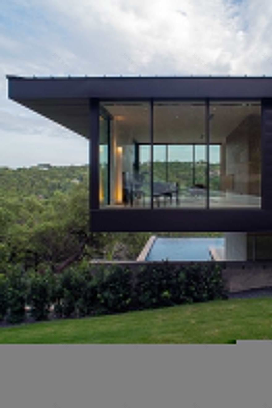 Live Oak 现代私人住宅丨美国奥斯汀丨Dick Clark + Associates-8