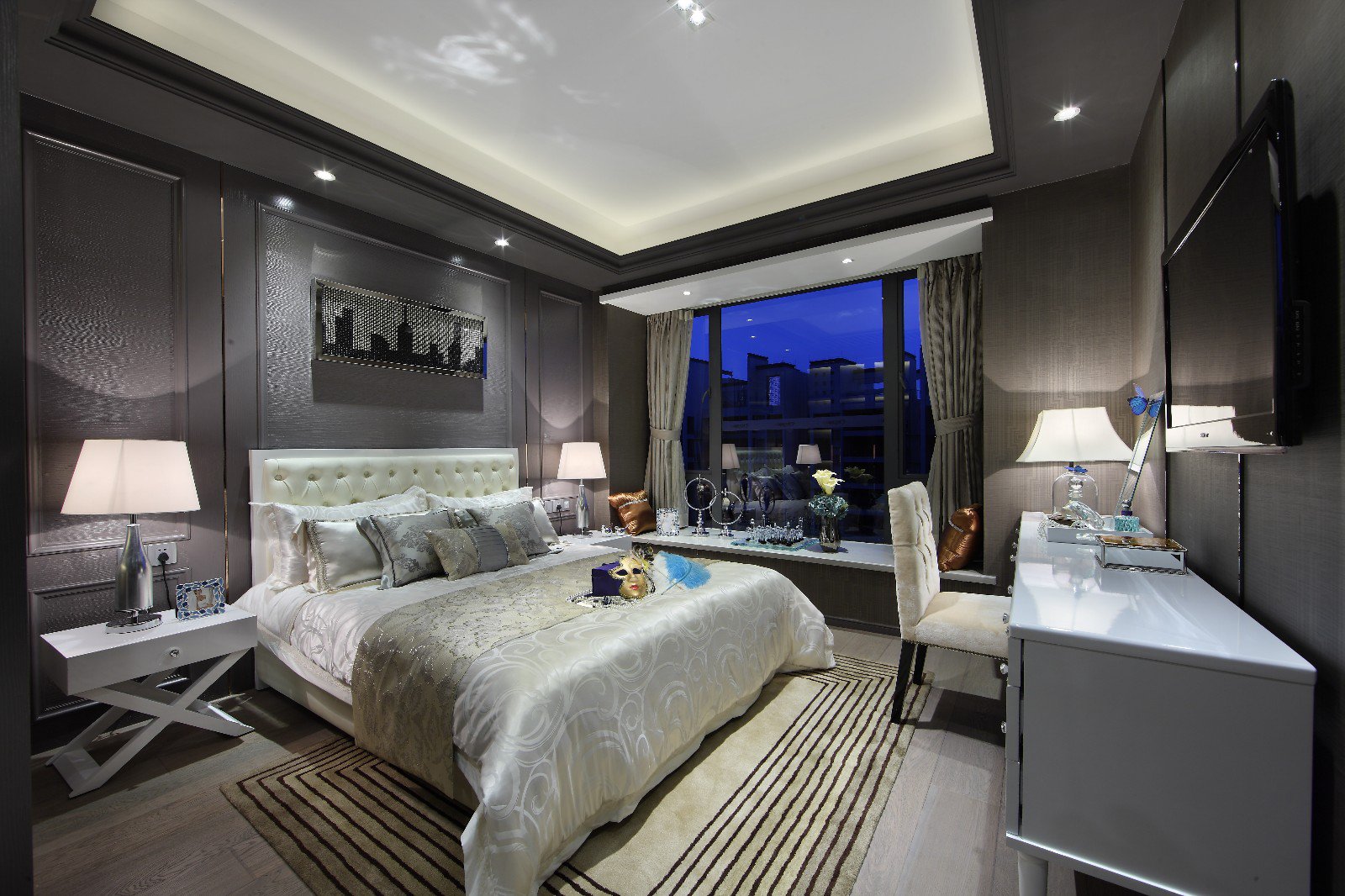 160m²番禺可逸江畔项目三期4502创意样板间  尚策室内设计-17