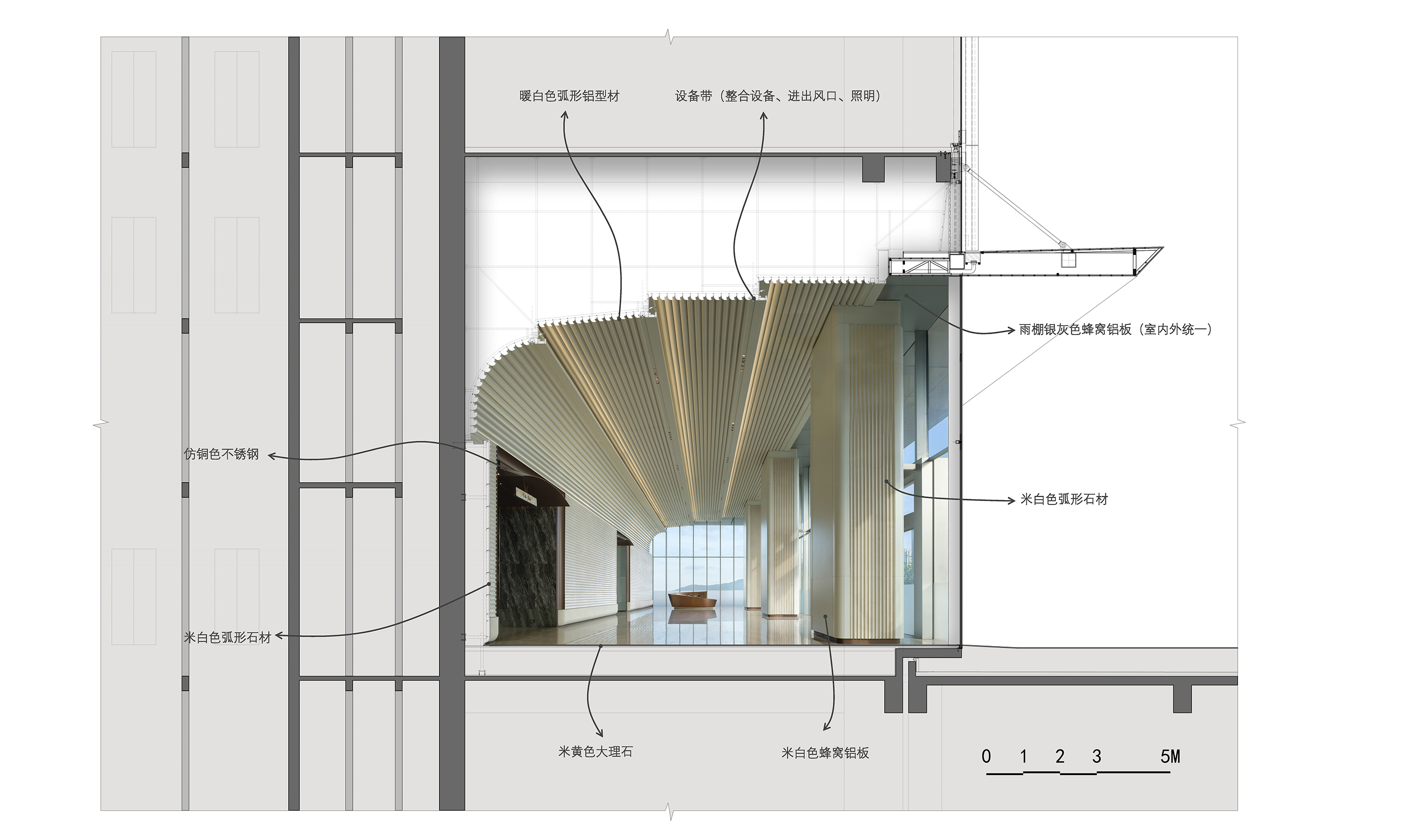 广州白云（棠溪）站东地块双塔室内丨中国广州丨上海都设营造建筑设计事务所有限公司-136