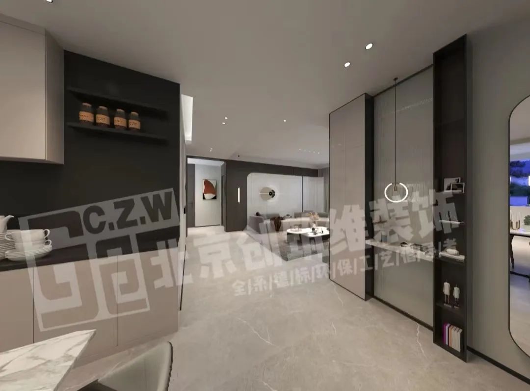 【中和府】106m²装修效果图落地-40