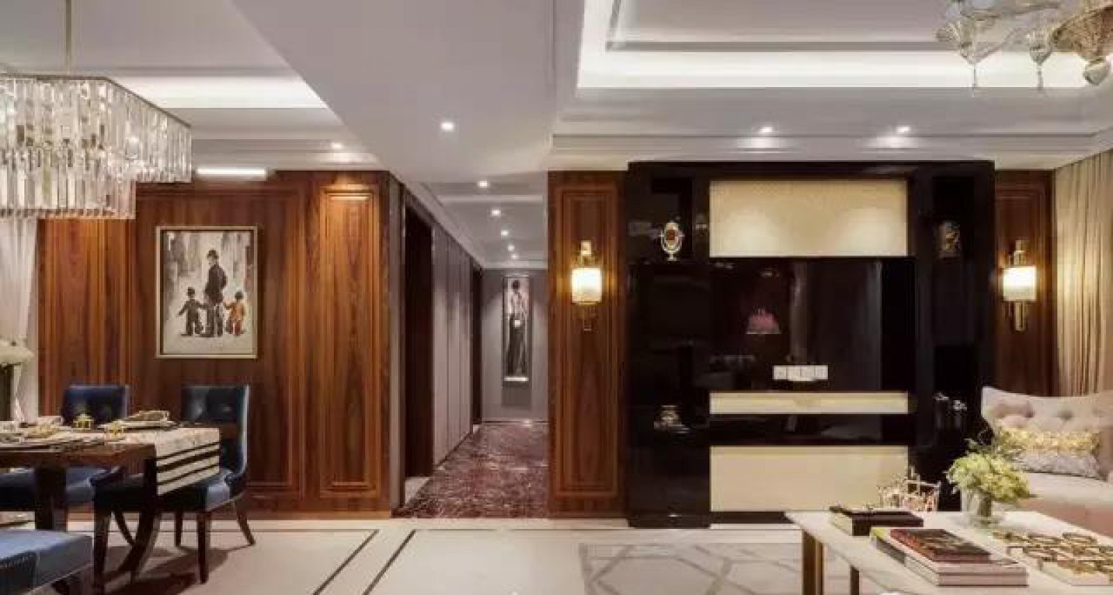 深圳宏发世纪城花园样板房设计  派尚设计-0