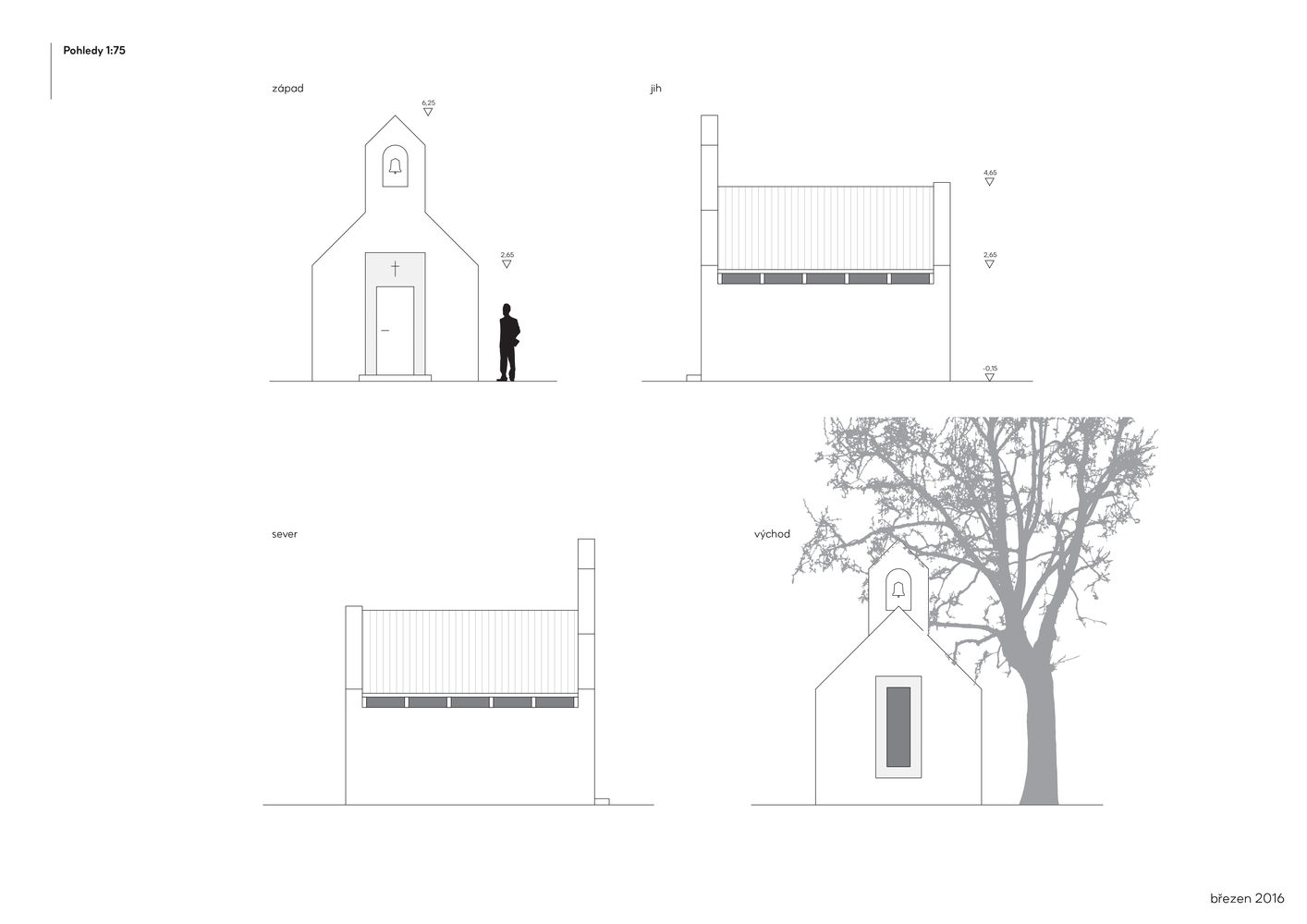 24 平米家庭小教堂，诠释简约信仰空间-21