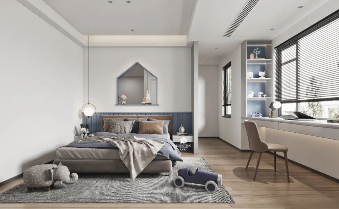 碧桂园·滨湖城现代简约风家居空间丨李海涛,詹金英-63