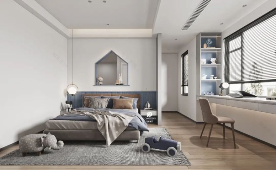 碧桂园·滨湖城现代简约风家居空间丨李海涛,詹金英-63