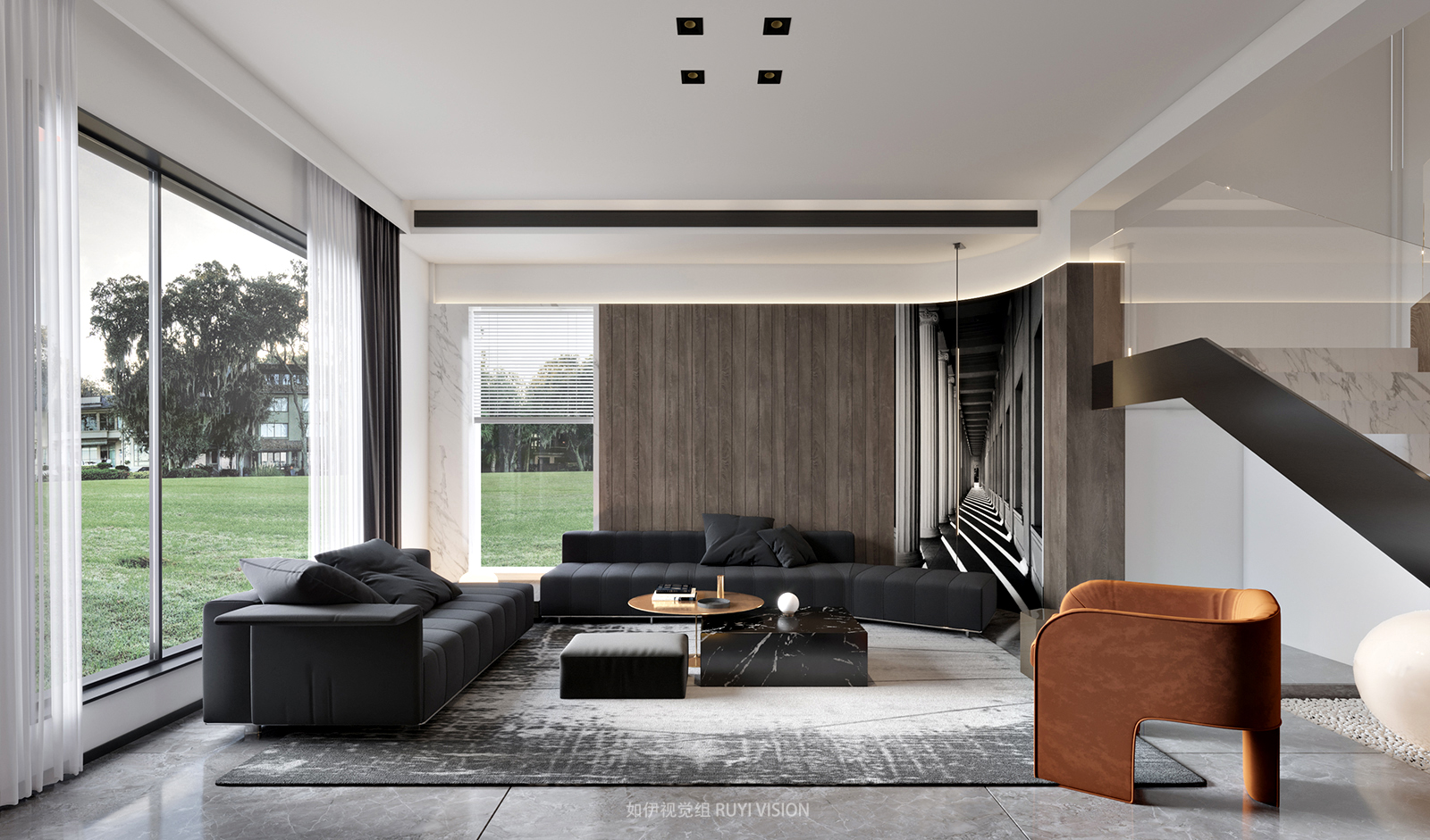 现代家装设计典范 | 如伊视觉呈现商业娱乐空间艺术-6