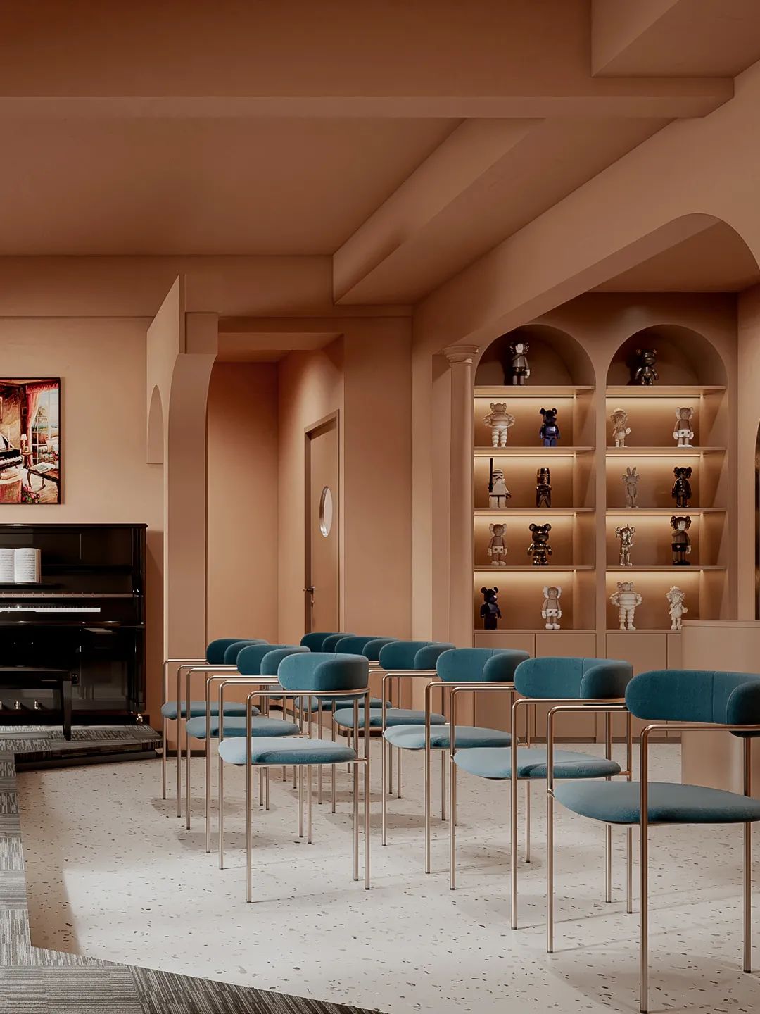 长沙圣雅乐琴行展厅丨中国长沙丨周笙笙建筑装饰设计-13