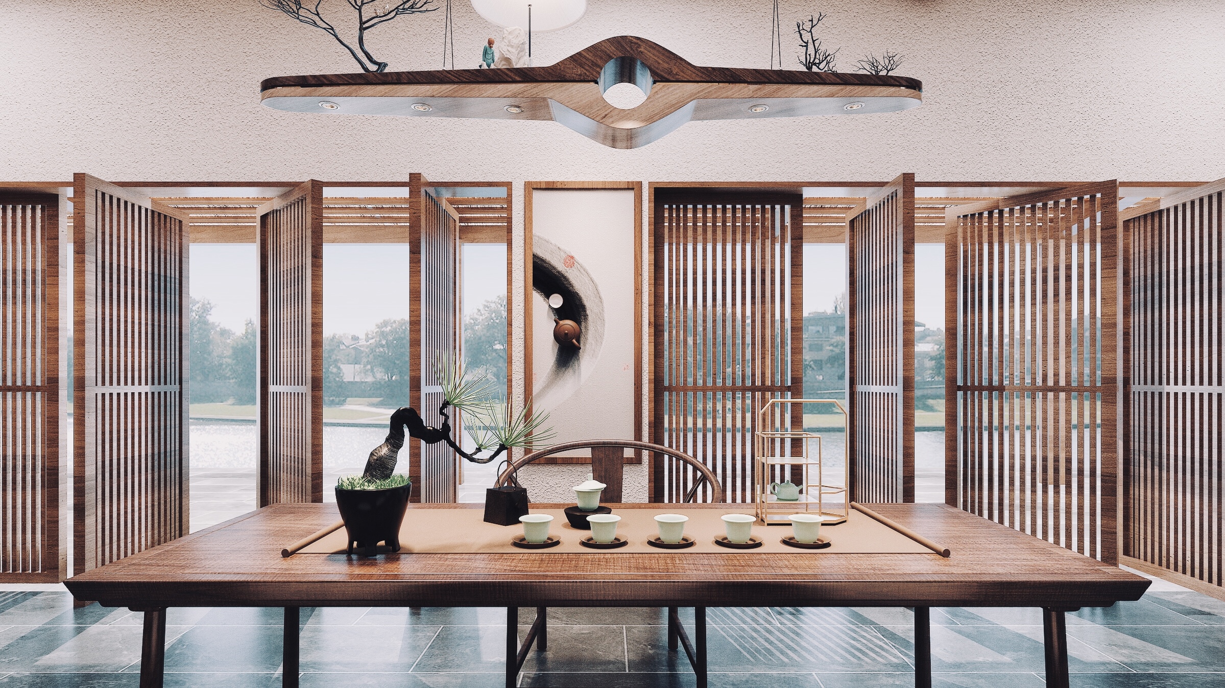 茶禅一味 | 东海·茶室的设计魅力-19