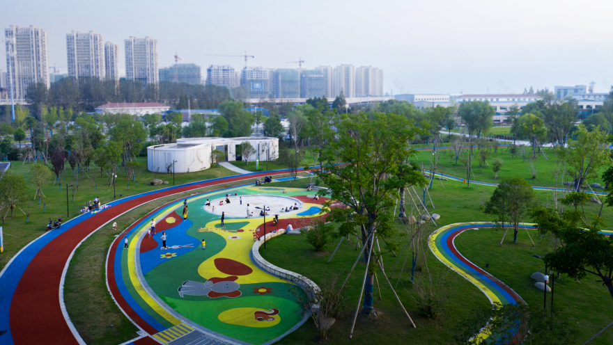 杭州临平体育公园休息驿站-10