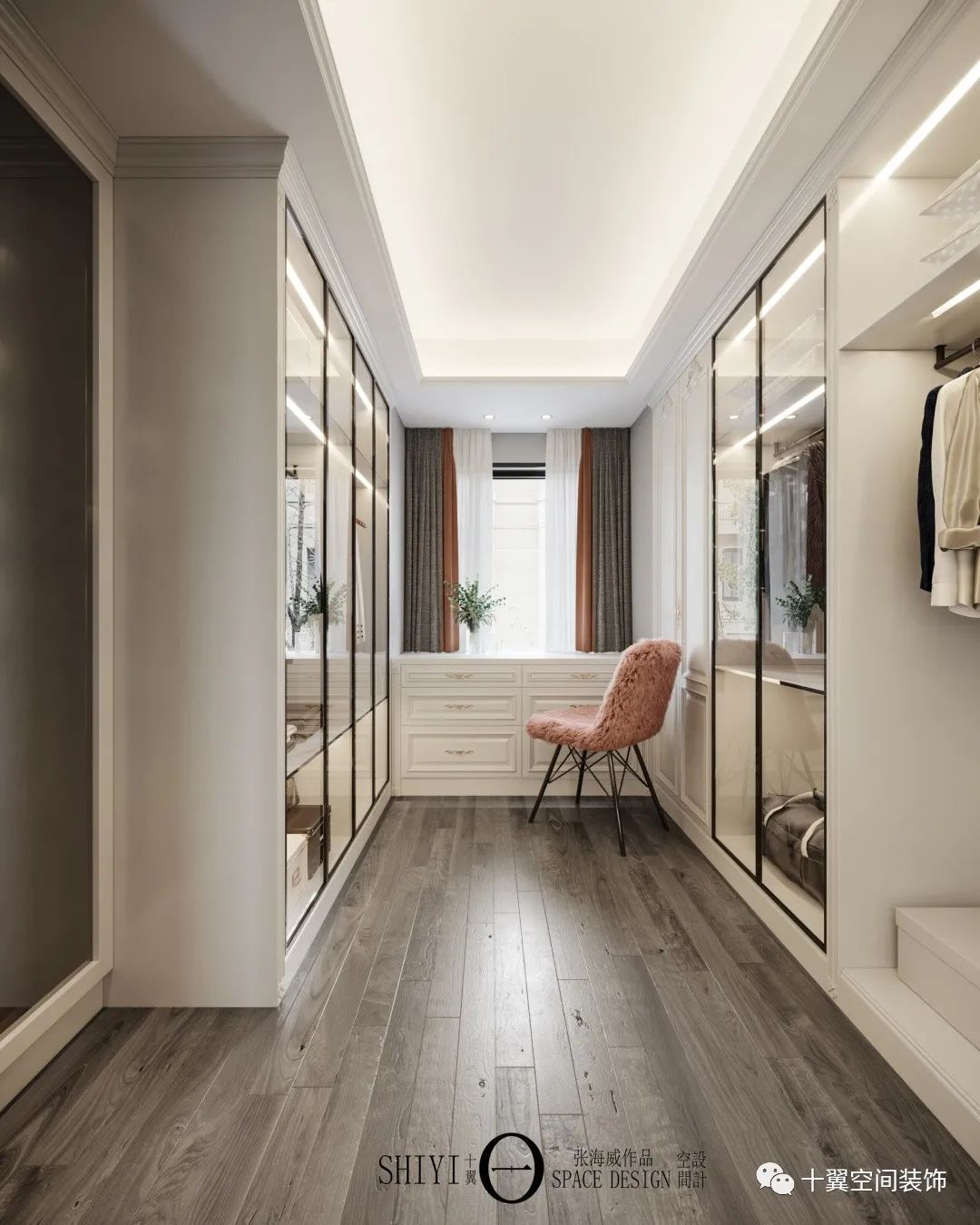 十翼空间浪漫轻奢法式设计丨中国大连丨十翼空间装饰-34