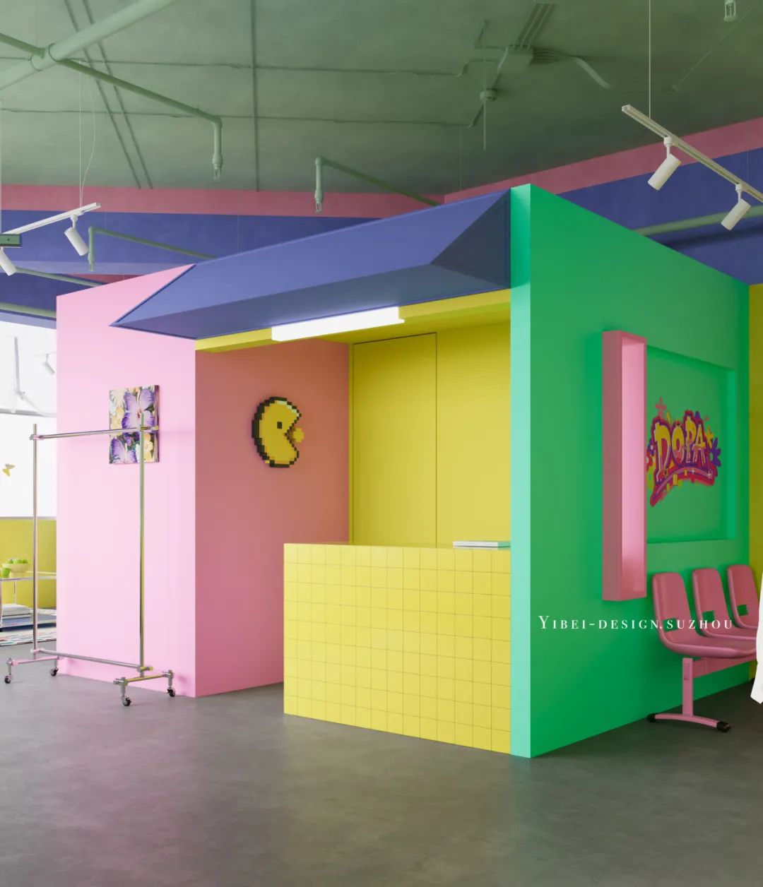 多巴胺的暴动色阶 商业空间设计丨YIBEI DESIGN SUZHOU-12