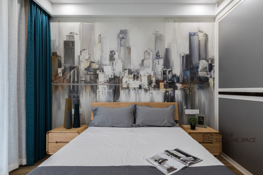 英溪桃源 130㎡北欧现代风家居设计,自然与工业共生的平衡美-72