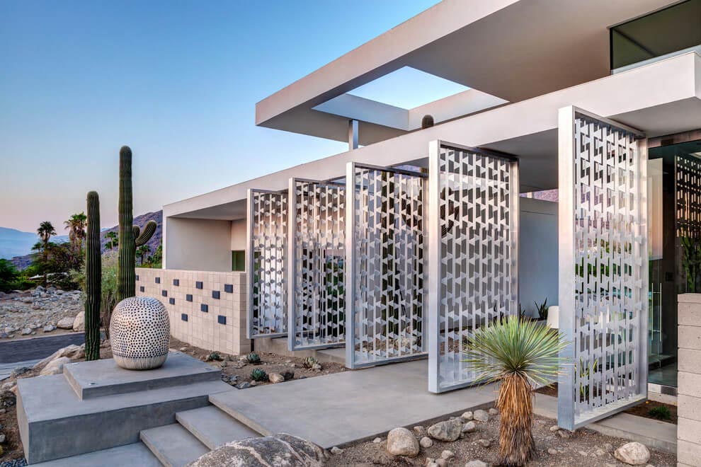 加州棕榈泉现代风住宅-10