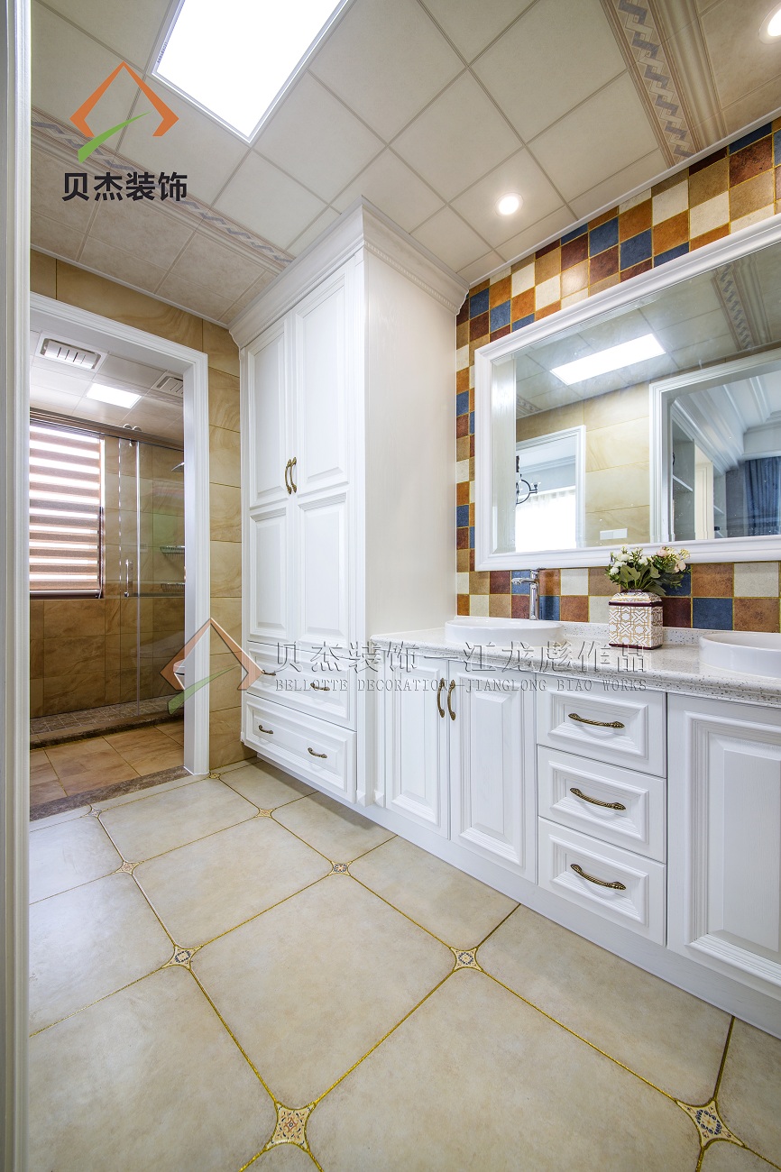 【贝杰装饰】— 天伦名苑丶美式风格《梦·绽放》-54