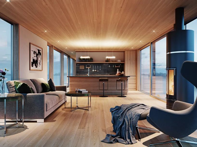 阿姆斯特丹“自然巡洋舰”游艇 | 自给自足的绿色水上住宅-5