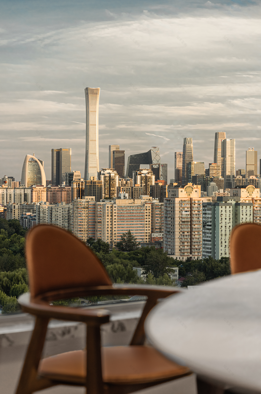 首发 . 孙谱淳|北京 358㎡ 天际大平层!【环球设计2992期】-0