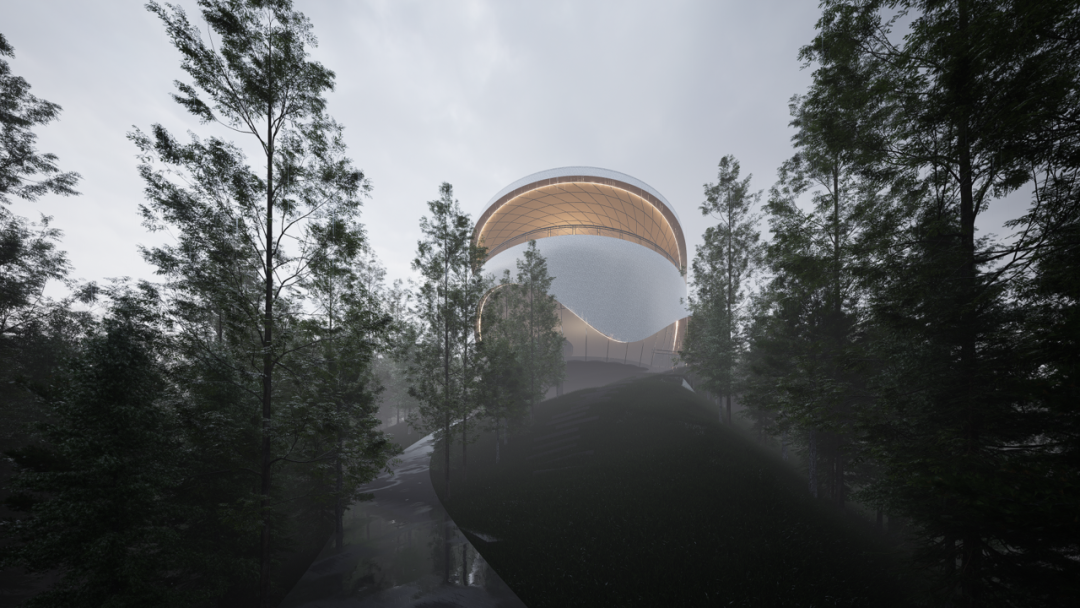 蓥华山惊现“古蜀之眼”，360°沉浸式观日出，预计10月完工-8