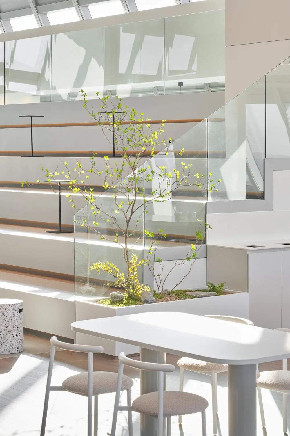 国外科技公司办公室|灵动流转的简约格调-0