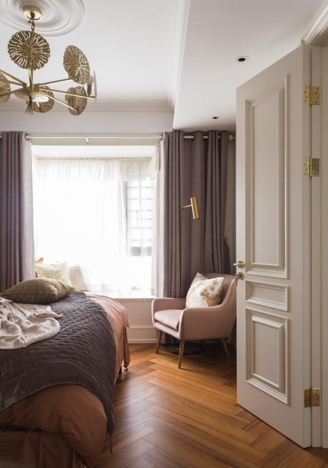 上海本墨设计丨平层丨70W打造218㎡超优雅美式乡村风大宅-81