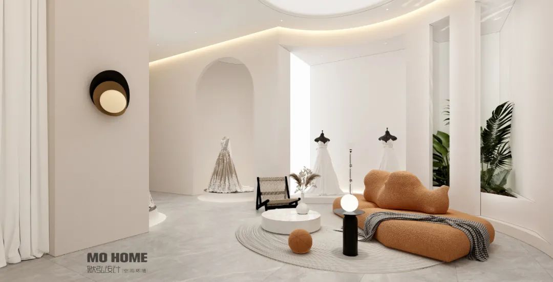 极简唯美婚纱店丨中国兰州丨默弘设计-25