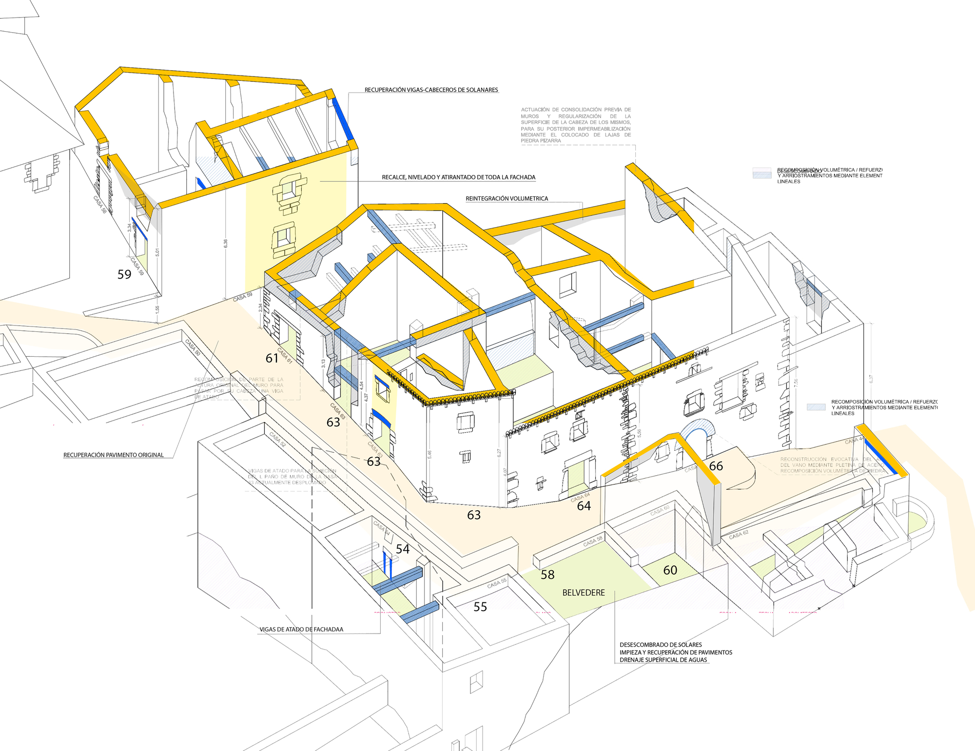 鲁埃斯塔城市中心修复丨西班牙丨Sebastián Arquitectos-16