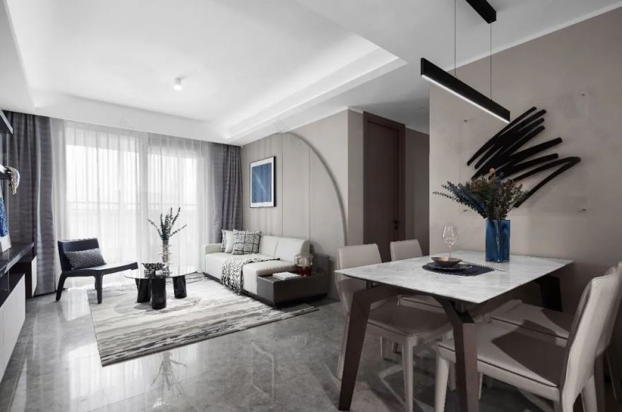 昆山江湾澜庭售楼处及样板间 | 现代设计打造宜居空间-83