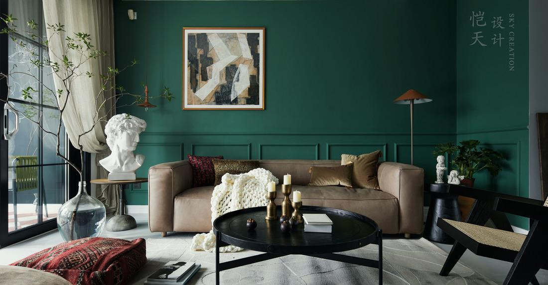 复古墨绿下的秘密乐园-2