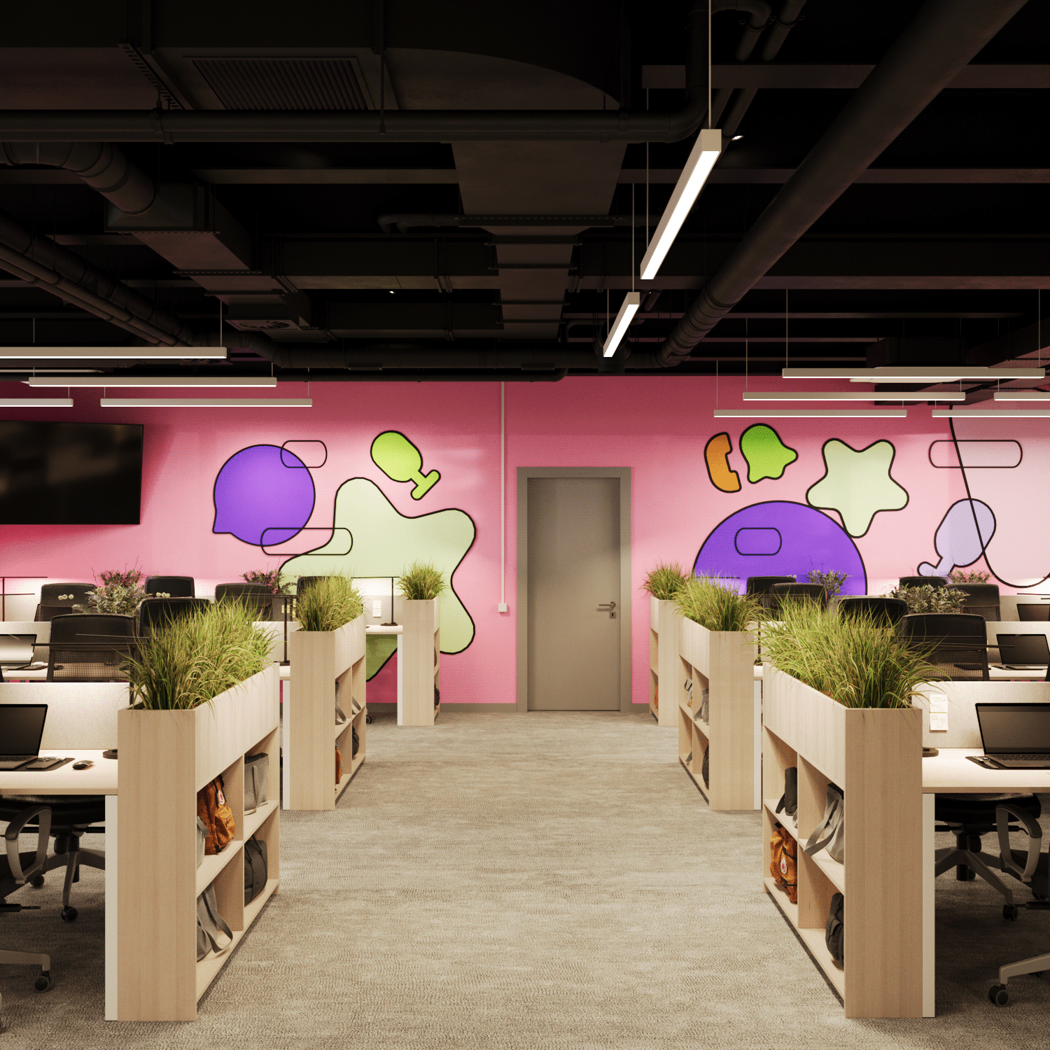 Kommo办公室4层设计丨俄罗斯莫斯科-10