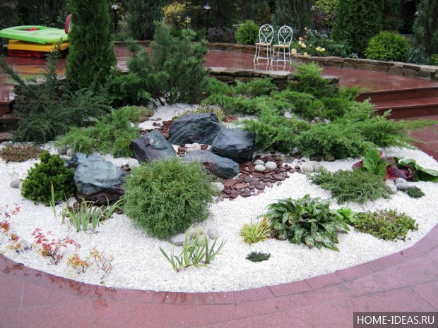 自制阿尔卑斯式假山（阿尔卑斯式花坛）-121