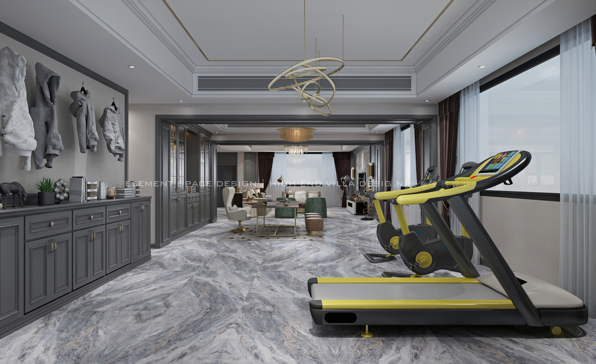 2021 美式风格全案设计-- 元素视觉 | 打造幸福美满家居空间-10