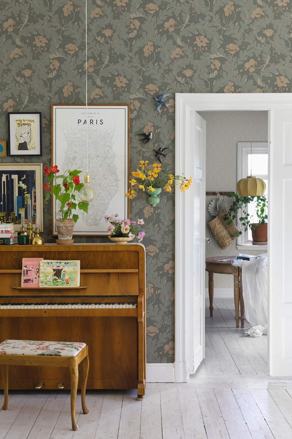 古堡洛斯达纹样解密 | Sandberg 推出全新斯堪的纳维亚壁纸-8