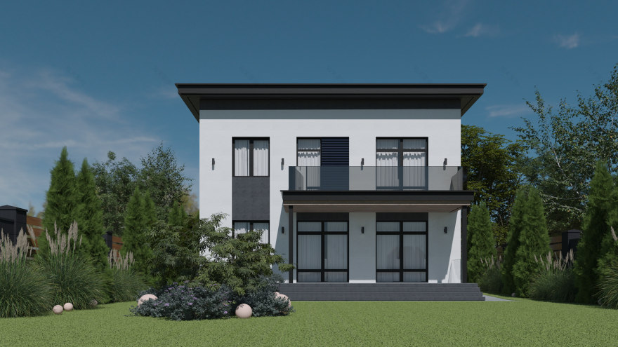 乌克兰基辅地区私人住宅室内设计项目-20