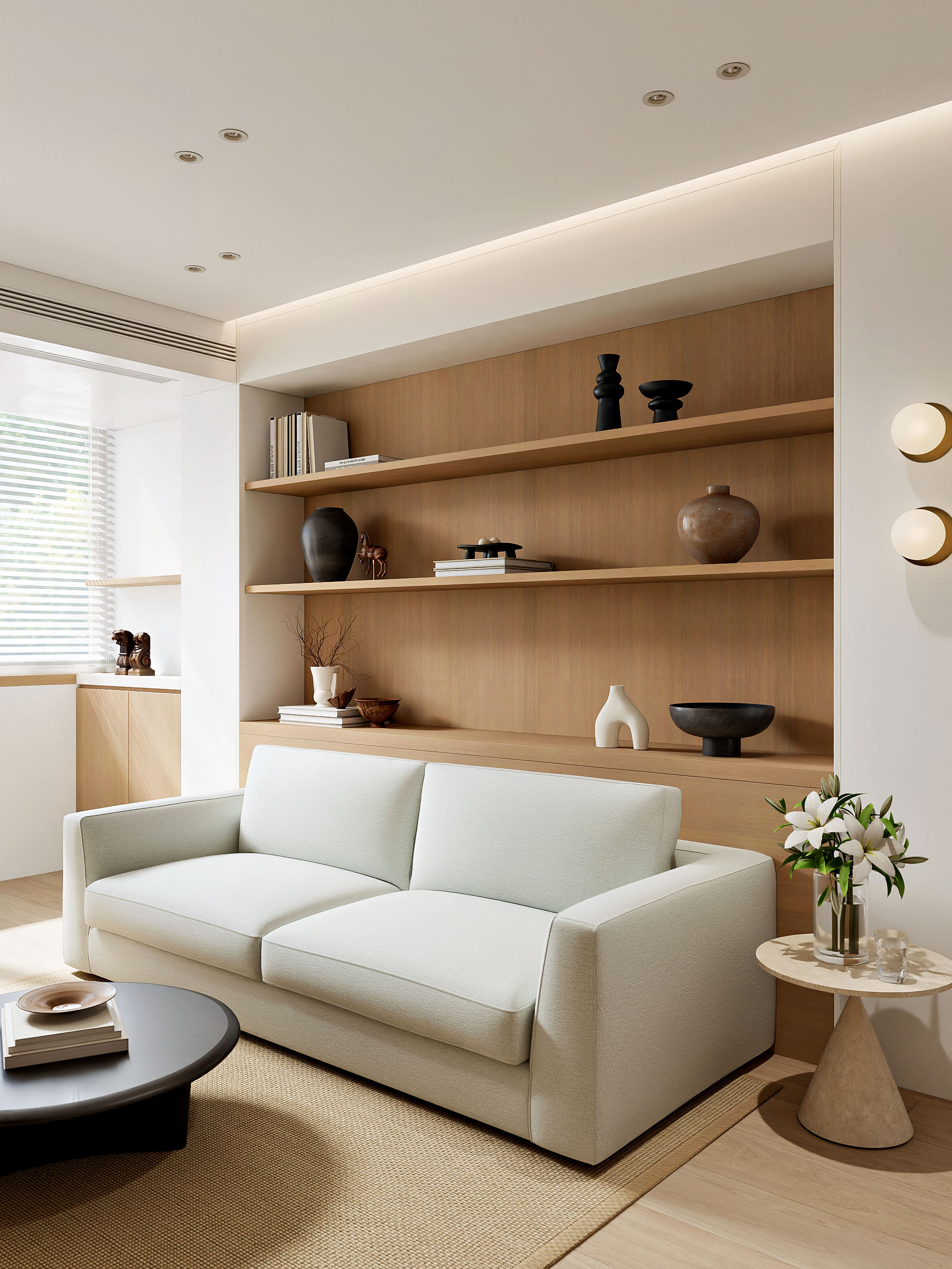 广州39m²旧户改造效果图表现-8