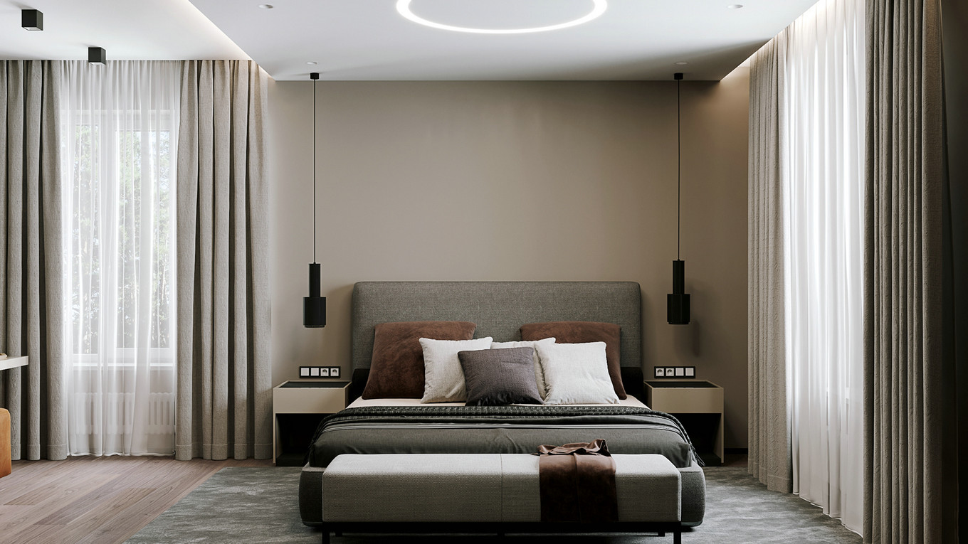 现代极简别墅,低调浪漫的生活诠释-44