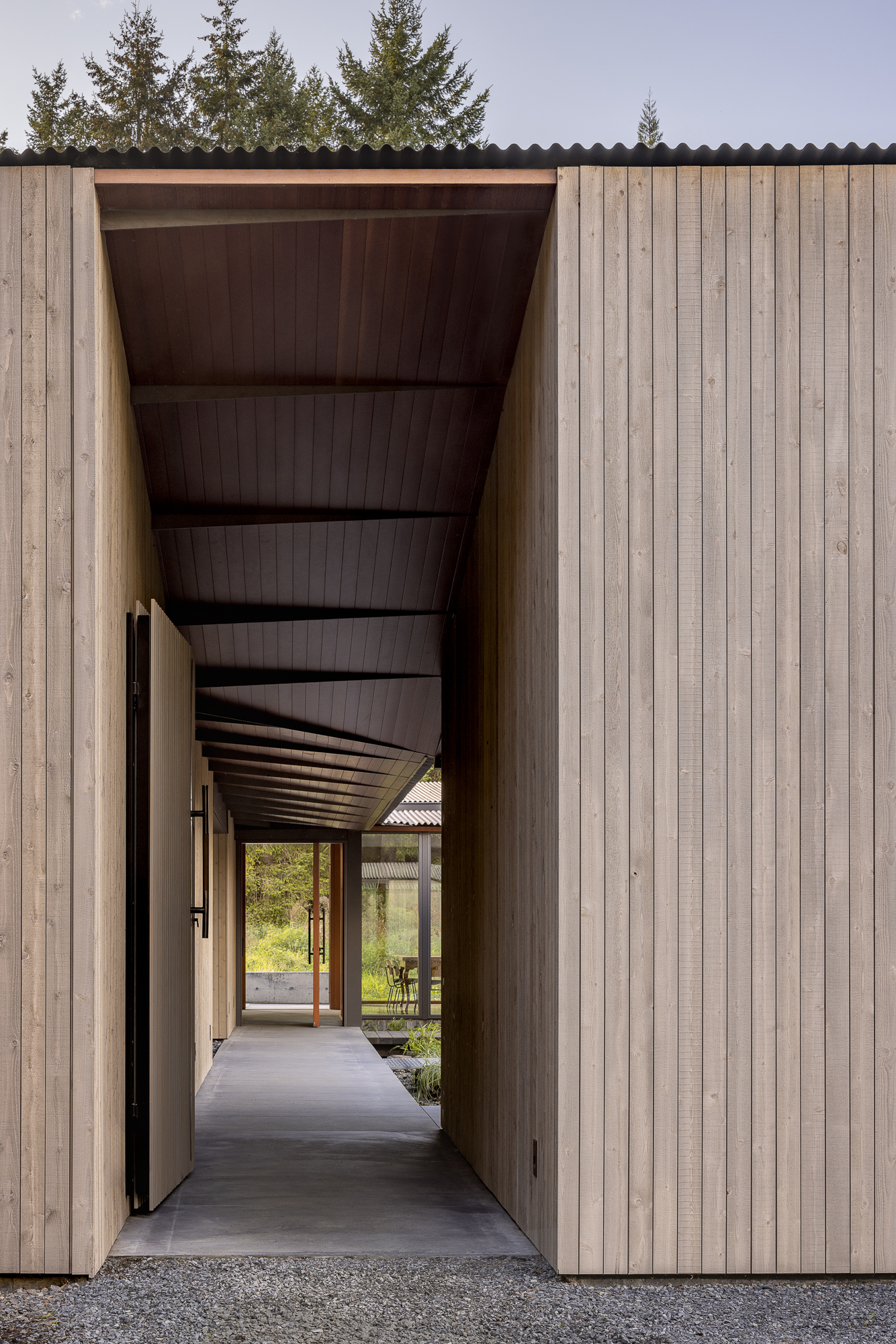 美国乡村庭院兼工作室住宅丨美国华盛顿丨Wittman Estes-2