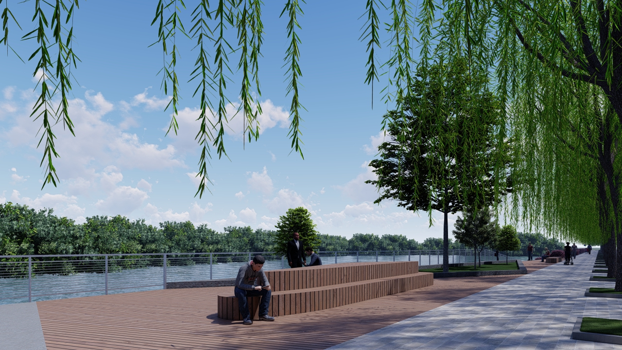 东北某地滨水观景平台-6